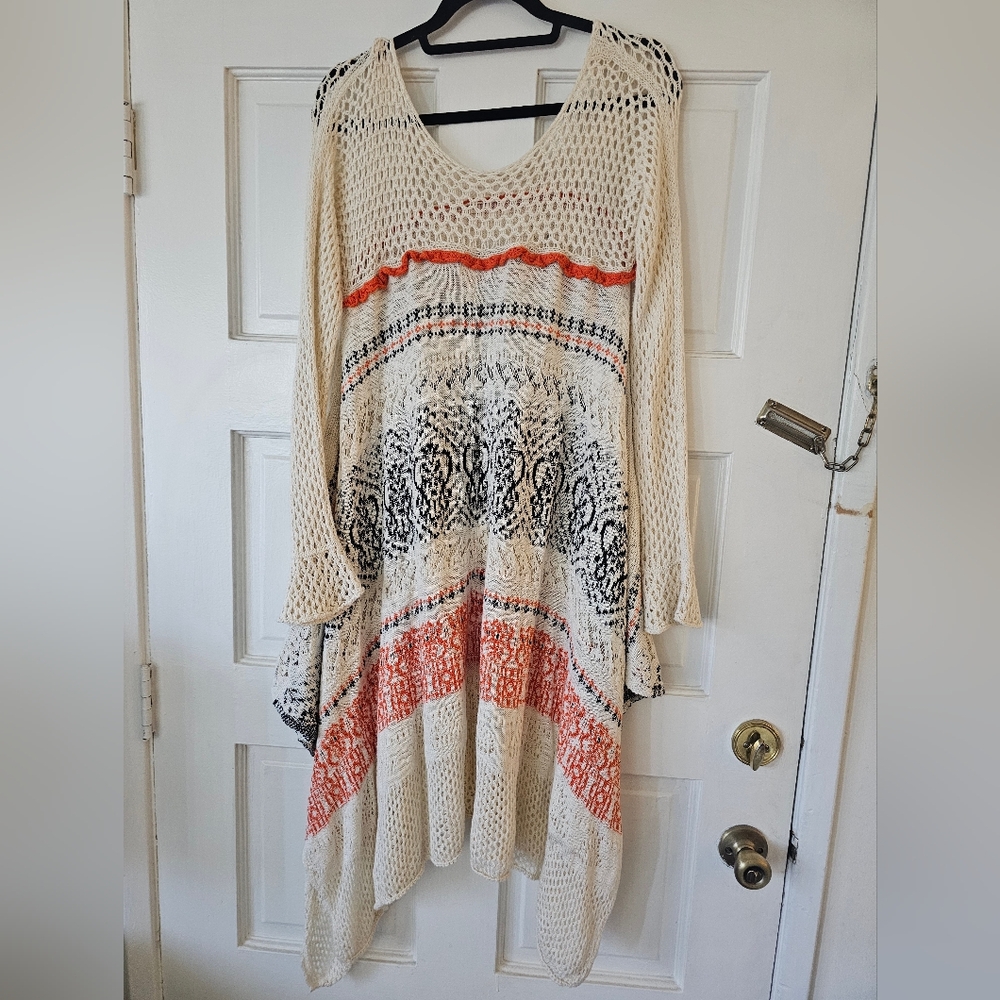 Anthropologie Sleeping On Snow Risen Sun Size Small Tunic Dress